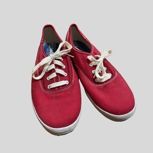 Keds Champion Originals—red—size 8.5